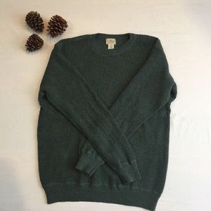 L.L. Bean Crew Neck Wool Blend Sweater